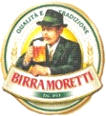 Bombolini's recommends Moretti beer