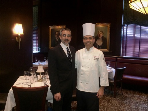 Chef Carlos J Gutierrez & FOH Manager Paul De Mezza