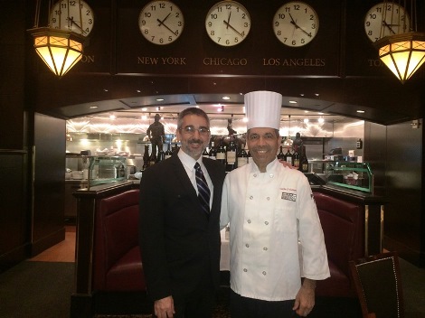 Chef Carlos J Gutierrez & FOH Manager Paul De Mezza