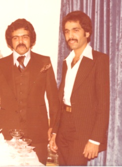 My Friend Martin's Wedding and me, Carlos his Best Man in 1974